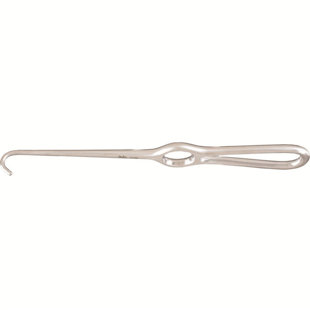 MILTEX VOLKMAN Hook Retractor, 8-3/4" (225mm), Blunt, 15mm deep Hook. MPN: 27-232