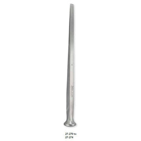 MILTEX U.S. ARMY Pattern Osteotome, 7" (175mm), 12mm wide. MPN: 27-272