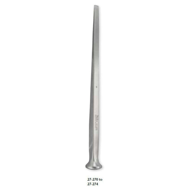 MILTEX U.S. ARMY Pattern Osteotome, 7" (175mm), 12mm wide. MPN: 27-272