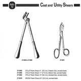 MILTEX BRUNS Plaster Cast Shears 9-1/4", Serrated Blade. MPN: 27-3070 - Image 2