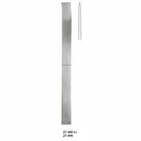 MILTEX LAMBOTTE Osteotome, 9" (22.9 cm), Straight, 6 mm (1/4" ). MPN: 27-488
