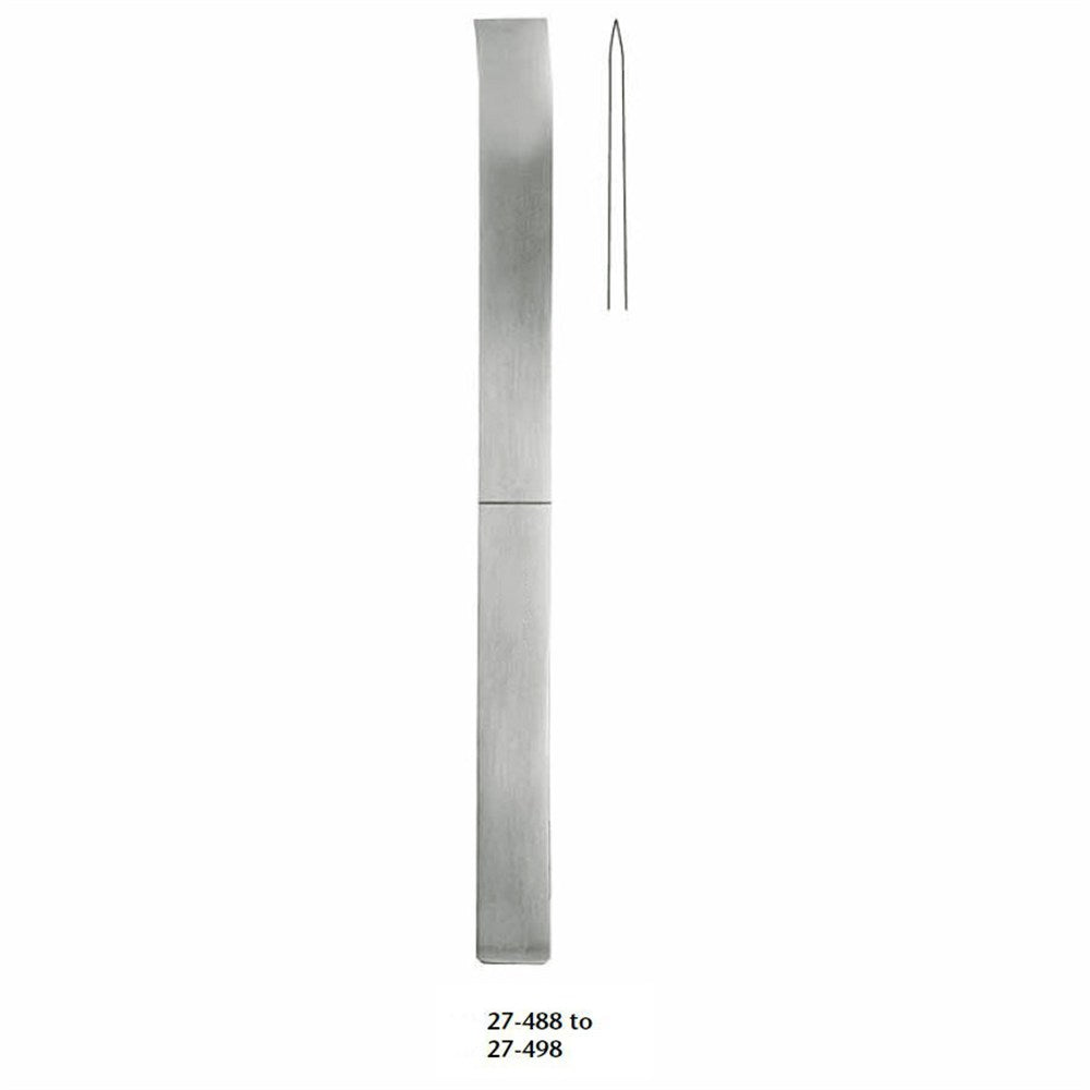 MILTEX LAMBOTTE Osteotome, 9" (22.9 cm), Straight, 25 mm (1" ). MPN: 27-494