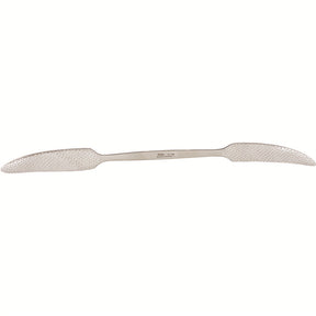 MILTEX PUTTI Bone Rasp, 10-1/2" (26.7 cm), flat ends, one side curved on flat, other one curved sideways. MPN: 27-700