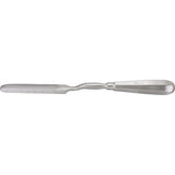 MILTEX Bone File, 9-3/4" (24.8 cm), bayonet shank, half-round blade 3-1/2" (8.9 cm) X 1/2" (1.3 cm). MPN: 27-703