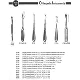 MILTEX CHANDLER Bone Elevator, 7-1/2" (19.1 cm), blade 1/2" (1.3 cm) tapering to 5/16" (.79 cm). MPN: 27-747 - Image 2