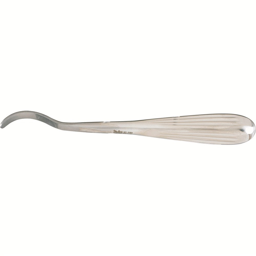 MILTEX CREGO Periosteal Elevator, 8" (20.3 cm), fully curved blade 7 mm. MPN: 27-753