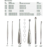 MILTEX VOLKMAN Double Ended Curette, 5" (12.7 cm) long, oval cup 6 X 10 mm & round cup 10 mm diameter. MPN: 27-924 - Image 4