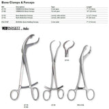 MILTEX Bone Reduction Forceps , 8" (204mm), Curved, With Ratchet. MPN: 27-95 - Image 2