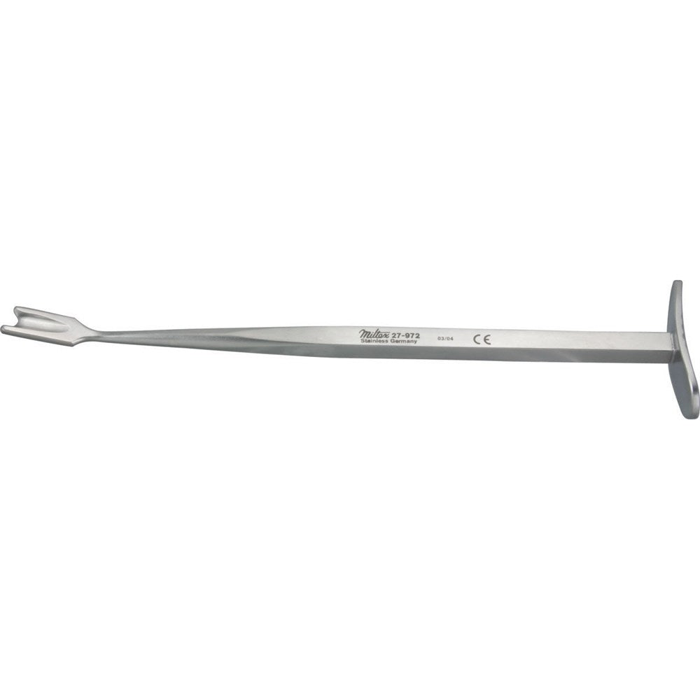 MILTEX SMILLIE Meniscus Knife, 6-3/4", Curved Right, 7.8mm wide. MPN: 27-974