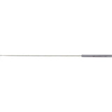 MILTEX BARR Fistula Probe, 8" (20.3 cm) sterling shaft, eye at tip, 11-1/2" (29.2 cm) overall. MPN: 28-104