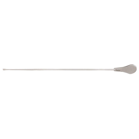 MILTEX BUIE Fistula Probe, with 5-1/2" sterling shaft, 6-3/4" (17.1 cm) overall. MPN: 28-106