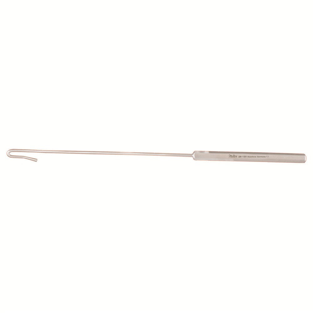 MILTEX PRATT Crypt Hook, 8-1/2" (21.6 cm), short style. MPN: 28-122