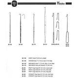 MILTEX STEWART Crypt Hook, 8-1/2" (21.6 cm), long style. MPN: 28-130 - Image 2