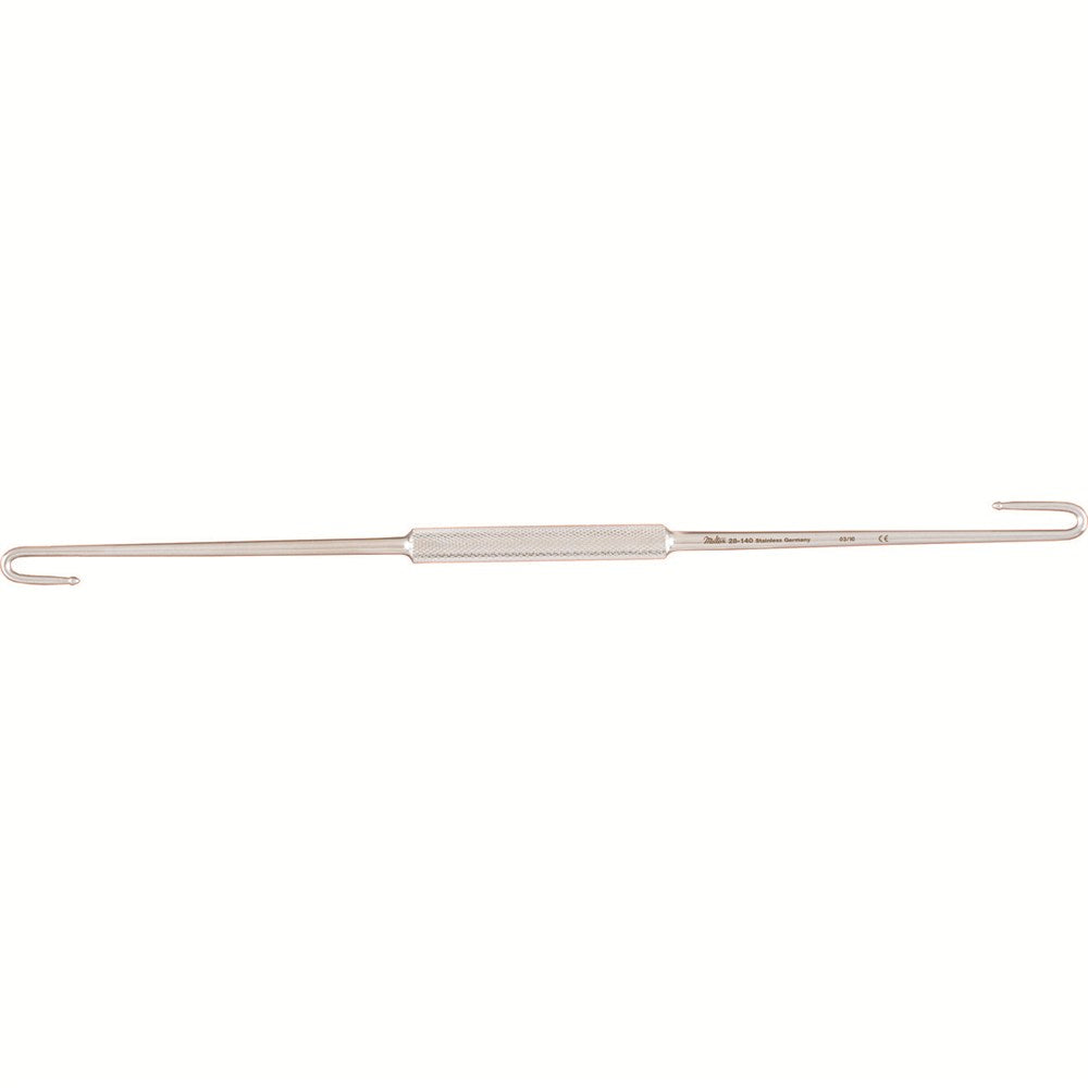 MILTEX BARR Crypt Hook, 10" (25.4 cm), short & long hook ends. MPN: 28-140