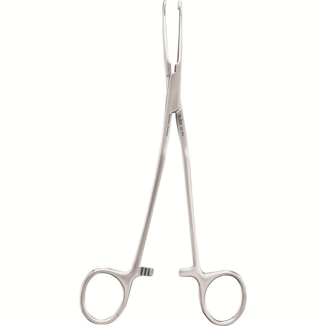 MILTEX McGivney Hemorrhoidal Grasping Forceps, 7-1/2" (193mm), angled shanks. MPN: 28-152