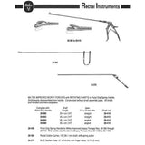 MILTEX Pistol Grip Spring Handle for Rectal Biopsy Forceps. Also fits Uterine Biopsy Forceps 30-1490 to 30-1495. MPN: 28-400 - Image 2