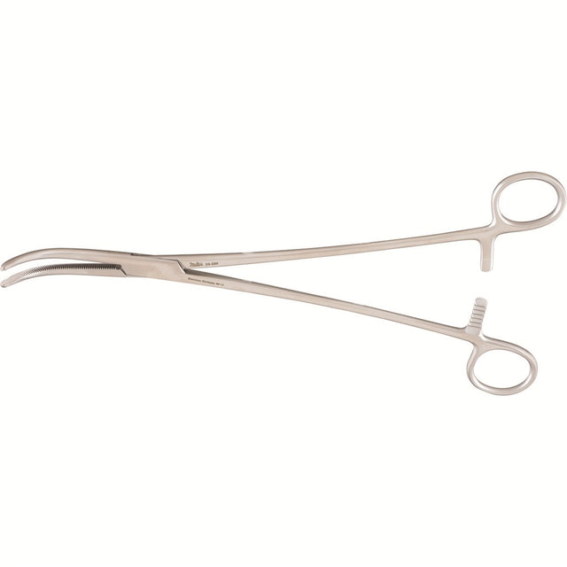 MILTEX WERTHIEM Pedicle Clamp, 10-1/2" (265mm), curved jaws, 2" (52mm) long. MPN: 29-280