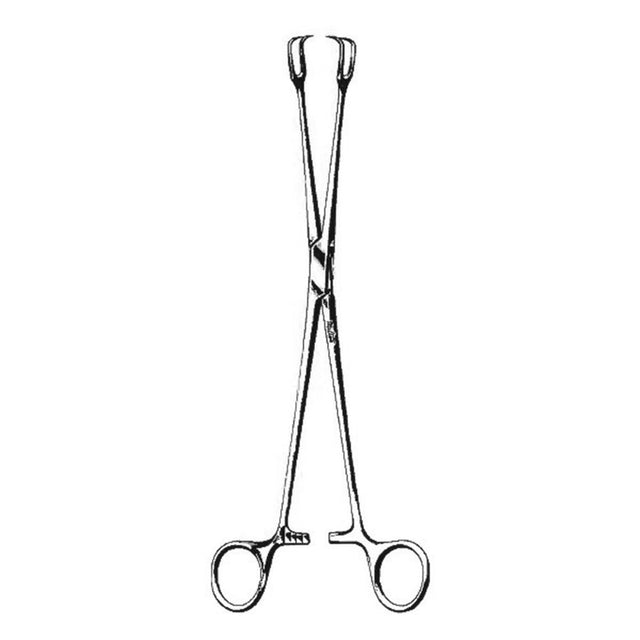 MILTEX SCHROEDER Uterine Vulsellum Forceps, 10" (25.4 cm), straight. MPN: 30-1000