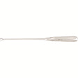 MILTEX SIMS Uterine Curette, 11" (27.9 cm), sharp blades on malleable shank, size 00. MPN: 30-1205-0