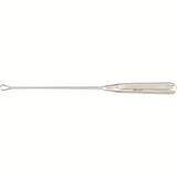 MILTEX SIMS Uterine Curette, 11" (27.9 cm), sharp blades on malleable shank, size 2. MPN: 30-1205-2