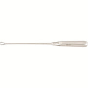 MILTEX SIMS Uterine Curette, 11" (27.9 cm), sharp blades on malleable shank, size 2. MPN: 30-1205-2