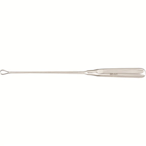 MILTEX SIMS Uterine Curette, 11" (27.9 cm), sharp blades on malleable shank, size 2. MPN: 30-1205-2