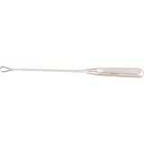 MILTEX SIMS Uterine Curette, 11" (27.9 cm), sharp blades on malleable shank, size 4. MPN: 30-1205-4