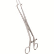 MILTEX KOGAN Endocervical Speculum, 9-1/2" (24.1 cm), gauge & set screw, offset ring handles, fenstrated jaws, 7 X 25 mm. MPN: 30-1350