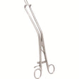 MILTEX KOGAN Endocervical Speculum, 11" (27.9 cm), improved pattern with ratchet & gauge, extra delicate fenestrated jaws 3 mm wide. MPN: 30-1351