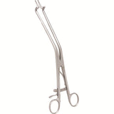 MILTEX KOGAN Endocervical Speculum, 11" (27.9 cm), improved pattern with ratchet & gauge, extra delicate fenestrated jaws 3 mm wide. MPN: 30-1351