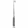 MILTEX SIMS Uterine Biopsy Curette, 10" (25.4 cm), extra small sharp loop, outside measures 2.5 X 5 mm. MPN: 30-1380