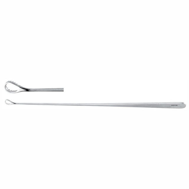 MILTEX HEANEY Uterine Biopsy Curette, 9-3/4", Serrated Loop. MPN: 30-1385