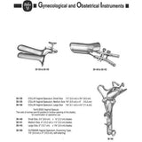 MILTEX DeVILBISS Vaginal Speculum, medium size, 4" (10.2 cm) X 1-1/4" (3.2 cm) blades. MPN: 30-141 - Image 2