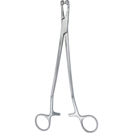 MILTEX THOMS-GAYLOR Uterine Biopsy Forceps, 9-1/2" (24.1 cm), angled shank, curved jaws, 5 mm bite, interfitted cups. MPN: 30-1410