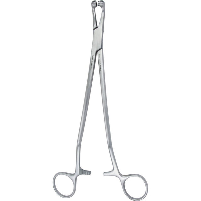 MILTEX THOMS-GAYLOR Uterine Biopsy Forceps, 9-1/2" (24.1 cm), angled shank, curved jaws, 5 mm bite, interfitted cups. MPN: 30-1410