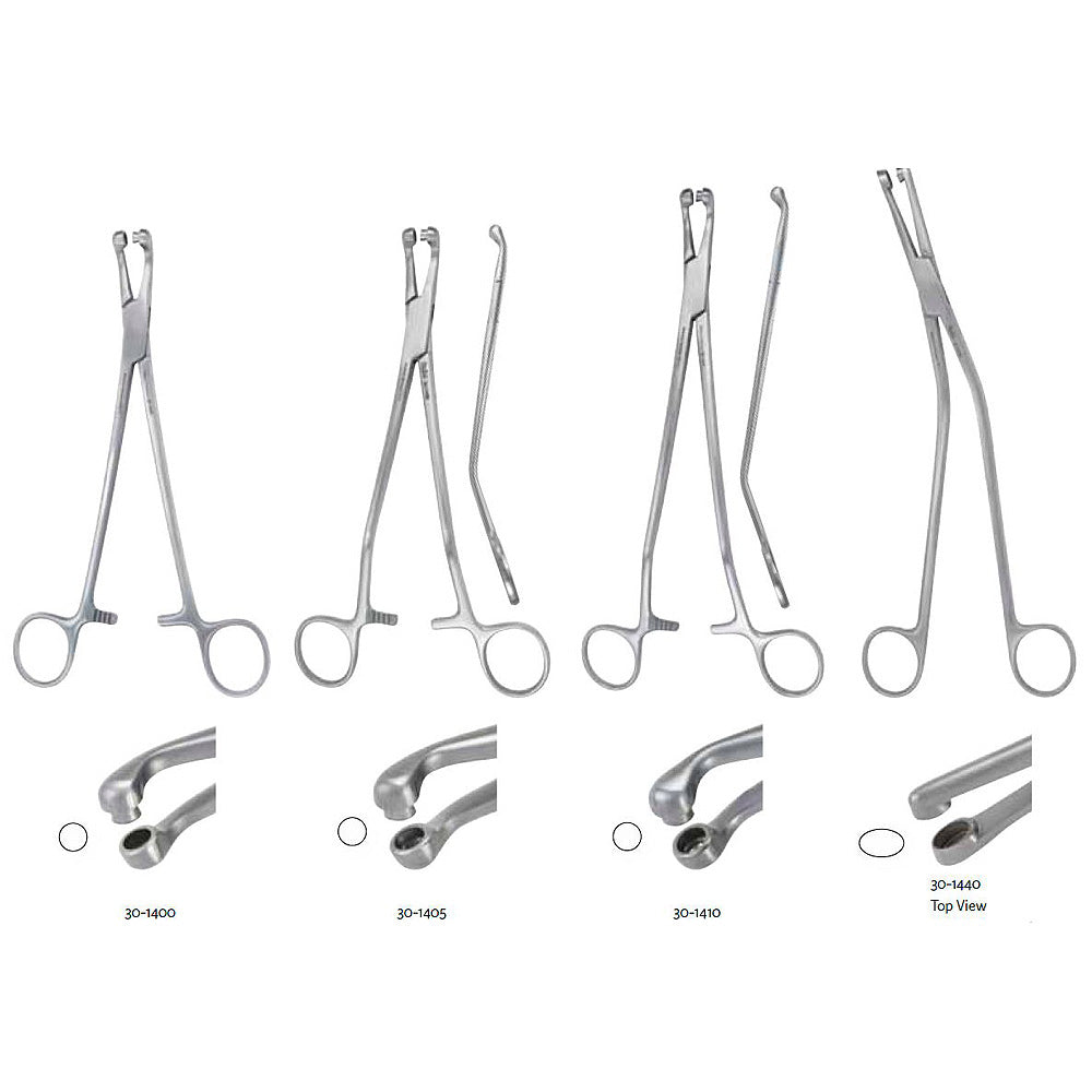 MILTEX THOMS-GAYLOR Uterine Biopsy Forceps, 9-1/2" (24.1 cm), angled shank, curved jaws, 5 mm bite, interfitted cups. MPN: 30-1410 - Image 3