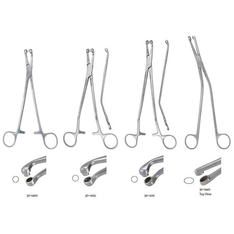 MILTEX THOMS-GAYLOR Uterine Biopsy Forceps, 9-1/2" (24.1 cm), angled shank, curved jaws, 5 mm bite, interfitted cups. MPN: 30-1410 - Image 3