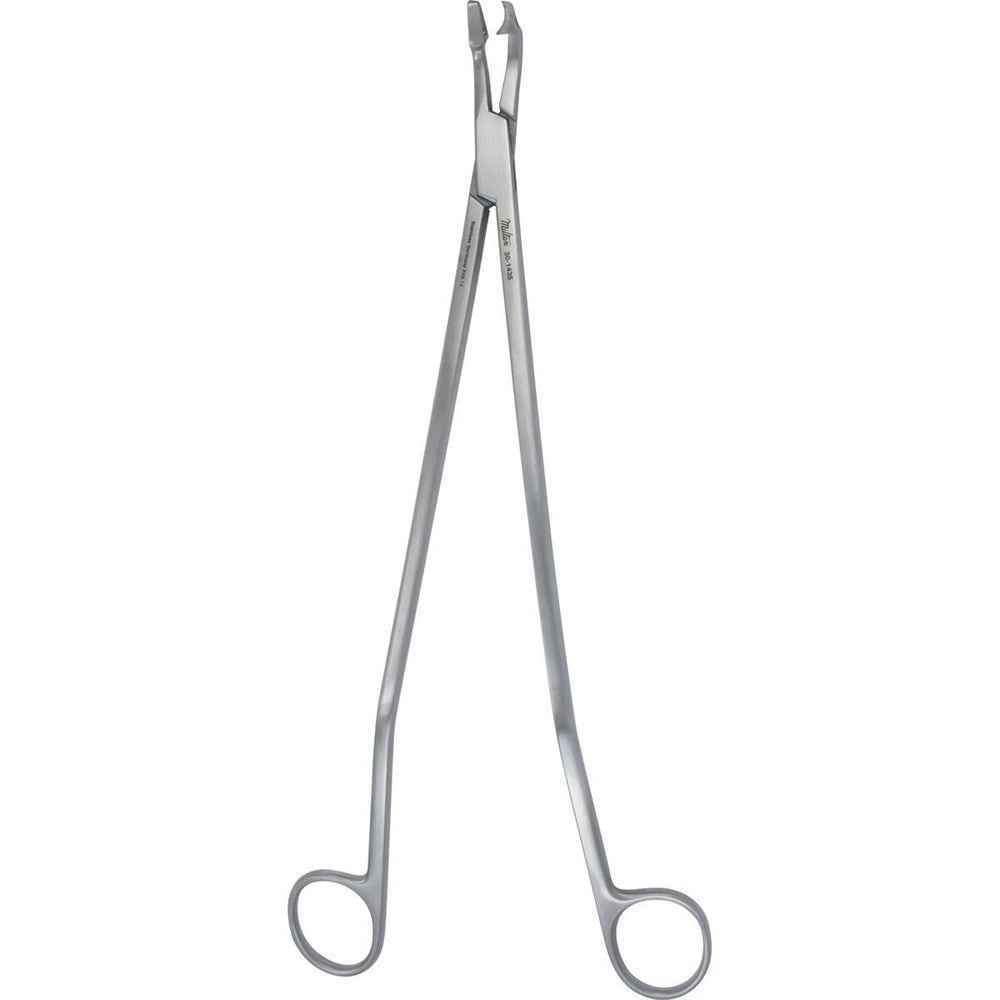MILTEX SCHUBERT Uterine Biopsy Forceps, 11" (27.9 cm), S-shape, triangular bite. MPN: 30-1435