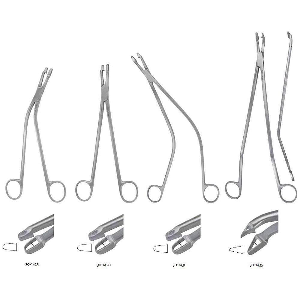 MILTEX SCHUBERT Uterine Biopsy Forceps, 11" (27.9 cm), S-shape, triangular bite. MPN: 30-1435 - Image 3