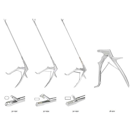 MILTEX KEVORKIAN-YOUNGE Biopsy Forceps, 3.5 X 8 mm bite, teeth on lower jaw, pistol grip handle. MPN: 30-1490 - Image 3