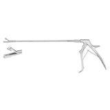 MILTEX TISCHLER Uterine Biopsy Forceps, 8-1/2" Shaft, 3mm x 7mm bite, Rotating Shaft. MPN: 30-1494