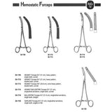MILTEX HEANEY Hysterectomy Forceps, 8-1/4" (21 cm), heavy pattern, single tooth, curved. MPN: 30-1700 - Image 2