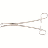 MILTEX HEANEY Hysterectomy Forceps, 8-1/4" (21 cm), heavy pattern, double tooth, curved. MPN: 30-1710