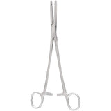 MILTEX BALLENTINE Hysterectomy Forceps, 8-1/2" (21.6 cm), longitudinal serrations, single tooth, straight. MPN: 30-1718
