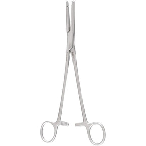 MILTEX BALLENTINE Hysterectomy Forceps, 8-1/2" (21.6 cm), longitudinal serrations, single tooth, straight. MPN: 30-1718