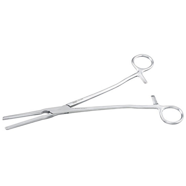 MILTEX Z-Type Hysterectomy/Parametrium Forceps, 12" (30.5cm), Straight, Flared Shanks. MPN: 30-1908
