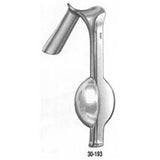 MILTEX AUVARD Weighted Vaginal Speculum, 9" (22.9 cm), 2.5 lbs. (1136 g), blade at acute angle (45 deg). MPN: 30-193