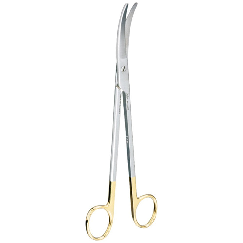 MILTEX Z-Type Hysterectomy/Parametrium Scissors, 10-1/2" (26.7cm) Curved, Carb-N-Sert Blades. MPN: 30-2106TC