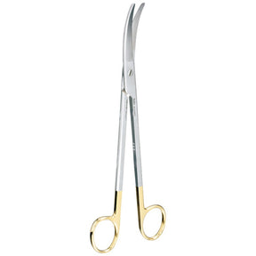 MILTEX Z-Type Hysterectomy/Parametrium Scissors, 10-1/2" (26.7cm) Curved, Carb-N-Sert Blades. MPN: 30-2106TC