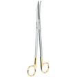 MILTEX Z-Type Hysterectomy/Parametrium Scissors, 12" (30.5cm) Slight Curve, Carb-N-Sert Blades. MPN: 30-2109TC